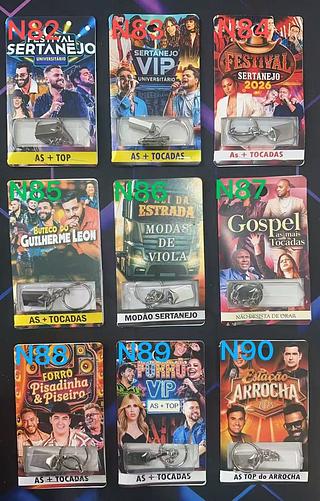 MINI pendriv materiais ferro com 600-1000musica