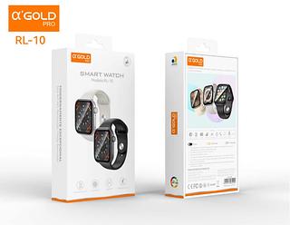 NOVO RELOGIO SMART WATCH MINI TELA CURVA A'GOLD PRO RL-10
