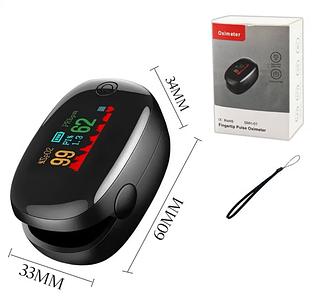 ￼Oxímetro de pulso digital medidor de saturação oxigênio no sangue E Batimentos