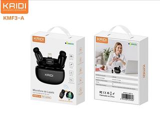 ￼Microfone Lapela Sem Fio com Mudança de Voz por Inteligência Artificial