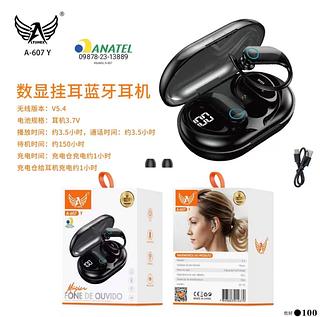 Fone de ouvido Sem Fio Bluetooth5.3 Esportivo Design Pendurado Na Orelha Ergonômico