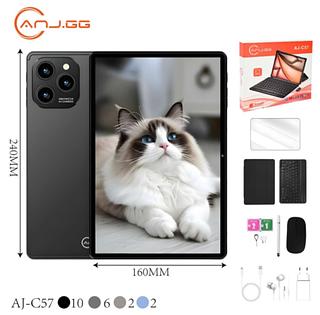 ￼Tablet 10.1” com Teclado+Mouse 6GB RAM 128GB Android 13 Câmera 50MP jorge