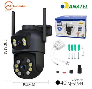 Smart Camera Wifi Jortan 2 Lentes Segurança Monitoramento yoosse IP66