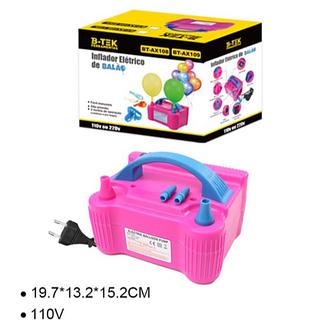 Inflador Compressor Elétrico Bomba Encher Balões Bexiga Inflador Compressor Rápido e Prático para Festas—110V