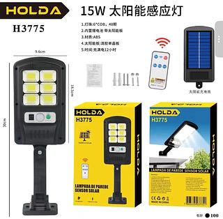 Luz Solar Com Sensor Energia Solar Impermeável Jardim Casa Decoração