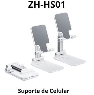 suporte mesa celula tem Cor Branco