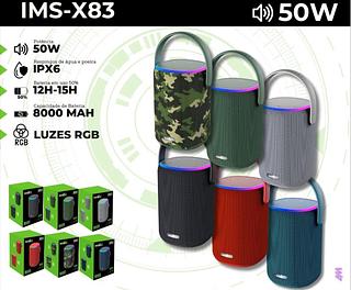 Caxia de som portatir auto IMENSO 50W 100%Original