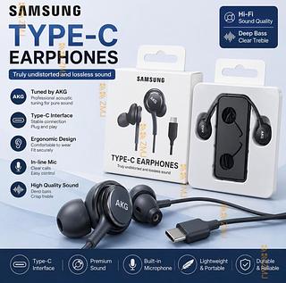 Fone De Ouvido Tipo C Com Microfone Para Samsung E Xiaomi