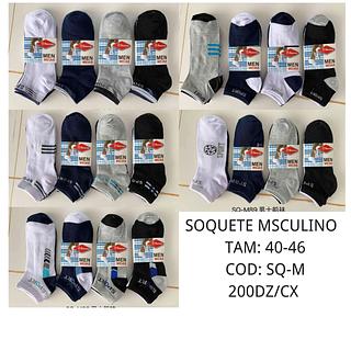 kit 12 Pares De Meias Soquete Juvenil Top De MASCUNINO tamanho 35-40