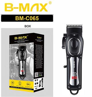 Máquina de Cortar Cabelo Com Painel B-Max BM-C065