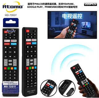 ￼Controle Remoto Universal Tv Philco YouTube Globoplay Prime Video Netflix