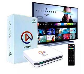 UTV V10 Smart Tv 4k Android 11 Wifi 5g libera tudo，Não há necessidade de pagar