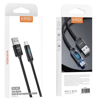 CABO CELULAR SUPER RAPIDO PARA TYPEC—KAIDI