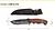 23cm Faca Hunt Fulltang Bushcraft Caça Camping Churrasco