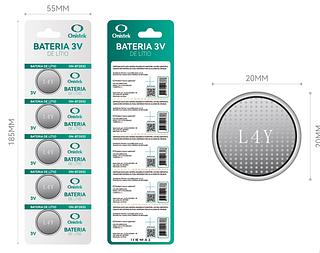 Pilha Bateria Redonda Lítio 3v Cr2032 Embalagem —pelo knup