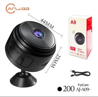 Mini Câmera Espiã Wifi Visão Noturna Gravador Voz A9- Ley144