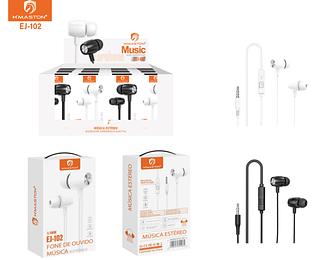 Fone de ouvido com microfone hmaston