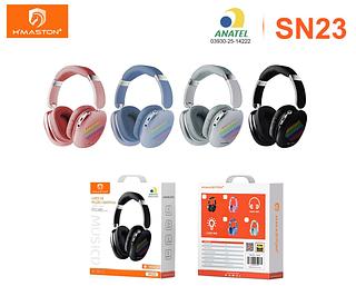 ￼H'maston SN-23 Headset Bluetooth Fone Sem Fio Com Luzes Rgb Microfone