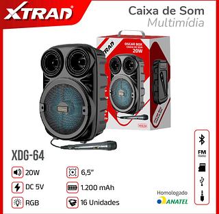 Caixa De Som Portatil Bluetooth Altomex C/microfone (ka-8200