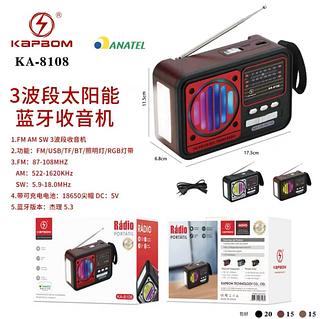 Radio Am/fm/sw Entrada Usb BLUETOOTH COM LED