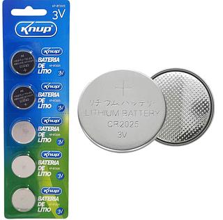 Bateria De Litio Kit 5un Pilha 3v Calculadora Placa Mae—KUNP