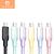￼H'maston SJX14 Cabo Carrega Macaron Usb Dados Turbo Celular V81Metros