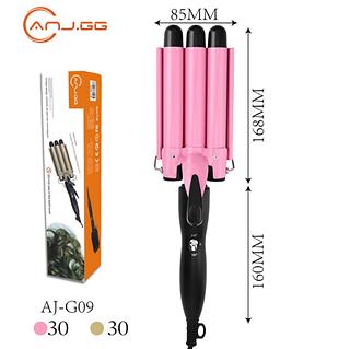 ￼Chapinha Triondas Ondulador Formador Triplo 25mm Modelador de Cachos Onda Cabelo Bivolte（110v-220v）