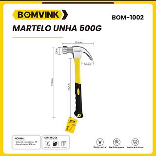 MARTELO UNHA 500G