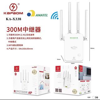 Repetidor Wireless - Mini Router 300mbs—Acess Point - Wifi ka-x338